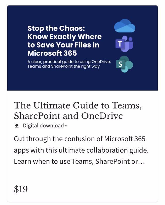 Ultimate guide to OneDrive SharePoint and Teams