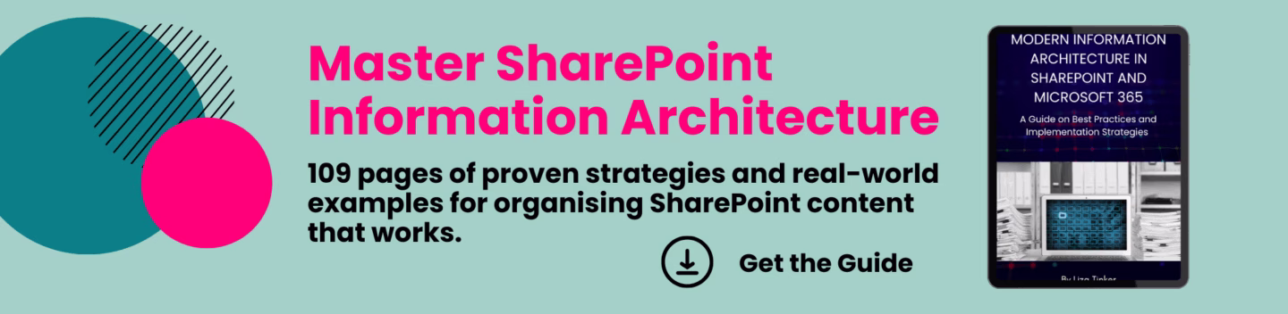 SharePoint Information Architecture