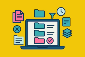 Cluttered document library