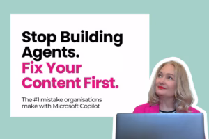 Stop building agents and fix your content first