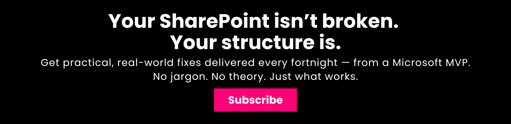 Subscribe to newsletter