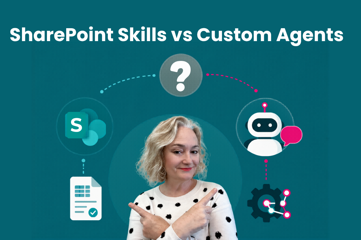 SharePoitn skills vs custom agents