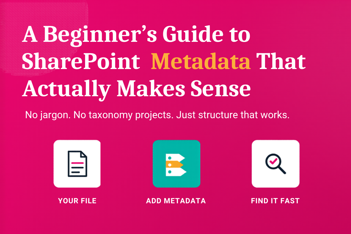 A beginners guide to metadata