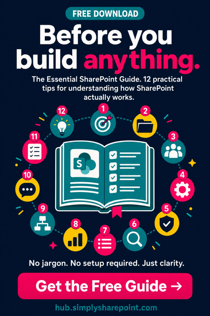 Getting Started with SharePoint - Quick Guide - Simply SharePoint